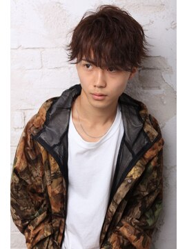 アイヴィー 池袋(IVY) 外ハネしたダイヤモンドマッシュ[池袋/池袋駅/メンズ]