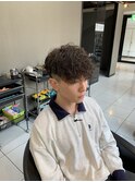 スペインカールスパイラルパーマ波巻きスパイラルパーマ