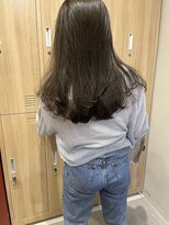 ローレンジウ(LOREN JU)&nbsp;名駅/名古屋駅/学割U24/レイヤーカット/オージュア/ダブルカラー