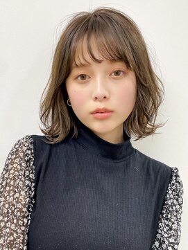 エアー 横浜(AIR) 【長谷川】大人ガーリーゆるふわミディアム