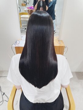 チェレ オレ 新金岡店(Chere ore) 最高級の美髪へ♪髪質改善トリートメント×暗髪アッシュブラック