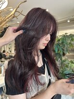 ゼスト 八王子店(ZEST) 【ブリーチなしカラー・レットブラウン】