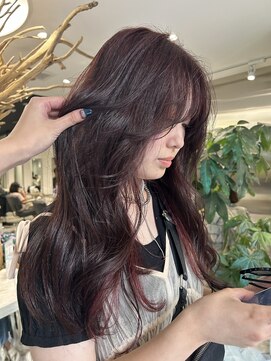 ゼスト 八王子店(ZEST) 【ブリーチなしカラー・レットブラウン】