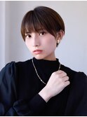 大人可愛い20代30代40代◎イメチェンフルバング似合わせカット