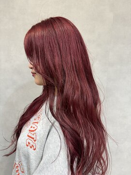 アチーブリス(achieve Liss) #チェリーレッドカラー ピンク系カラー #アリエルカラー