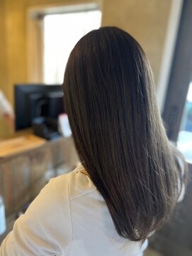 ヘアメイク リヴ(Hair Make Liv) シアグレージュ　×　艶髪ロング