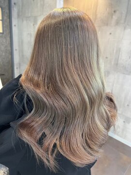 トゥルークリエイション 渋谷(True Creation SHIBUYA) うるツヤミルクティーカラー