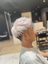 ルクール 喜多町店(Le Coeur) ツーブロ×ホワイトラベンダー【komuro66】