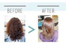 サラフォーヘアー(SALA for hair)の雰囲気（当店自慢の縮毛矯正♪）