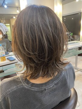 トモズヘアデザイン(Tomo's Hair Design) 【tomo's】ふんわり外ハネボブ
