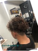 スパイラルパーマ+カット