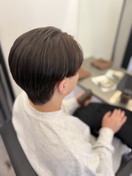 アイスプロドバイブルーム 木更津店(ice prod by bloom) MEN’S HAIR/ブルーブラック/フェザーパーマ/木更津