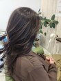 ビセル バイ シータ 川越店(becel by THETA)&nbsp;マージカラーで黒髪に透明感、白髪は淡く発色♪ハイライトも◎