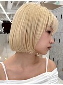 韓国ボブ/レイヤーボブ/くびれボブ/小顔カット/イメチェン