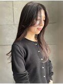 シアーベージュ 透明感カラー 艶髪 20代30代 艶トリートメント
