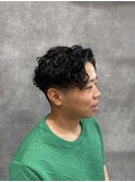 メンズカット＋ツイストスパイラルパーマ＋トリートメント