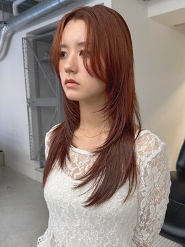 ノットイコール(not equal) レイヤー×暖色