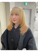 レイヤーカット/ウェットヘア/デザインカラー[梅田駅/中崎町駅]