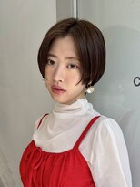 クロト(Clotho) ショートカット/髪質改善縮毛矯正白髪ぼかしレイヤーカラーボブ