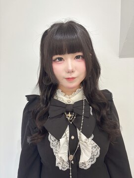 ガルボヘアー 心斎橋店(garbohair) 心斎橋×プルエクステ×黒髪ロング×地雷系