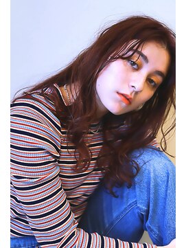 インスヘアー 関大前店(INCE HAIR) チェリーピンクブラウン