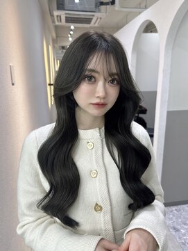 エルヘアメゾン(el. hair maison) 髪質改善＊くびれレイヤーアッシュグレー