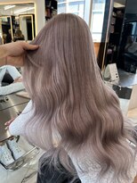 ラピス 渋谷本店(Lapis) パールグレージュ/ブリーチカラー/髪質改善/韓国/シールエクステ