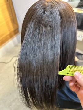 髪質改善カラー＋髪質改善トリートメント