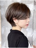 ショートヘア/分け目なし/イメチェン/30代40代50代60代/表参道