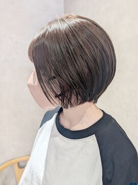 エンクス(enx) 着物ヘア/ダークアッシュ/ミディアムレイヤーカット/鶴ヶ峰HK21