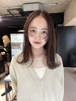 ペレ アネックス 大阪梅田茶屋町店(PELE ANNEX)&nbsp;イメチェン/ピンクベージュ/アンブレラカラー/前髪/梅田