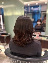 アピッシュ ギンザ(apish ginza)&nbsp;コテ巻き風パーマ/デジタルパーマ/ミディアムパーマ