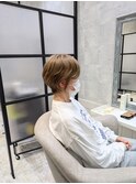 白髪ぼかし/脱白髪染め/脱白髪染めハイライト/透明感