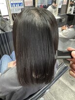 アローズ 荒尾店(arose)&nbsp;ボブはまとまりこそ大事！乾かすだけで艶ありボブ！