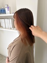 リアン バイ ヘアー(Lien by hair)&nbsp;orange inner color