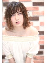 ホラン(HoLan)&nbsp;【Naturalグラデーションカラー】小顔☆外ハネMIXうぶバング♪