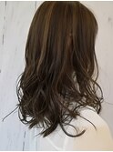 ハニーヘア  ハイライト  セミウェット  担当長友