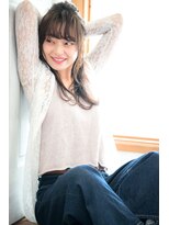 オレンジクラッカー(Orange Cracker)&nbsp;【orange cracker】ヘアアレンジ×グレージュカラー　久米川