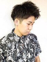 ワンワンオー バーバーショップ 博多店(@110 BARBER SHOP) ソフトツイスト