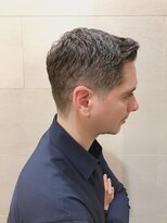 グレイスフル バーバープラチナム 六本木店(Graceful Barber platinum)&nbsp;ナチュラルフェードアップバング大人メンズショート＜理容室＞