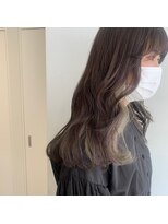 エミィ(emme)&nbsp;【emme×笹川】インナーカラー×パーマスタイル