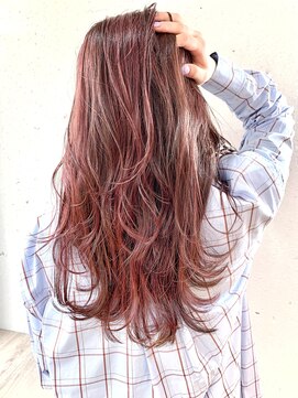 ヘアーワークス ヘルム 渋谷店(HAIR WORKS HELM) 【HELM渋谷】ピンクアッシュ