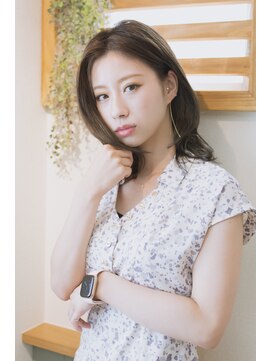 ノイン(noine) 似合う前髪ないミディアムスタイル