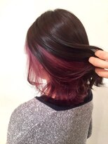 ネオリーブアオバ 高田馬場店(Neolive aoba)&nbsp;【高田馬場/aoba】 大人気のインナーカラー♪ベリーピンク