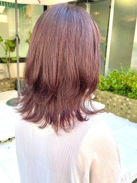 ヘアーメイクオズ(hair make O/S) ピンクベージュ