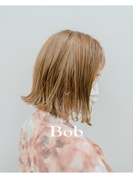 フィッツコア(FITS CORE) 髪質改善で作るシアーベージュとボブ