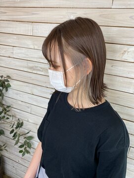 デコヘアー キートス(DECO HAIR kiitos) インナーホワイトカラー