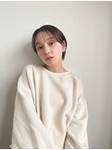 ぷつっとボブ/透明感カラー/ベージュカラー