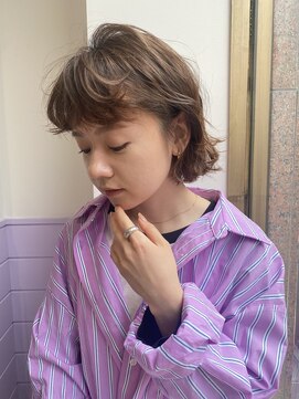 ネオリーブエクラ 上野御徒町店(Neolive eclat) ＊ボブふんわりアレンジ＊