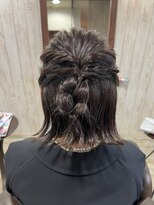 ルチル(Rutile)&nbsp;切りっぱなしハーフアップ